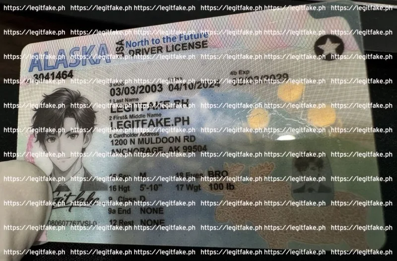 Alaska ID - usa ak Fake ID - Image 3