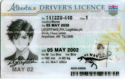 Alberta ID - canada ab Scannable Fake ID