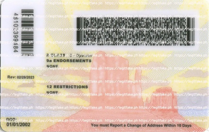 Arizona ID - usa az Fake ID - Image 2