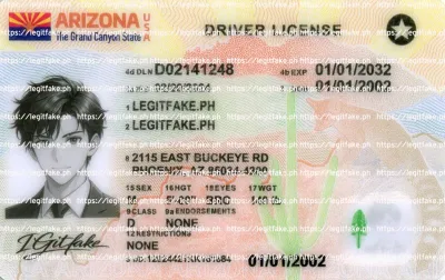 Arizona ID - usa az Scannable Fake ID