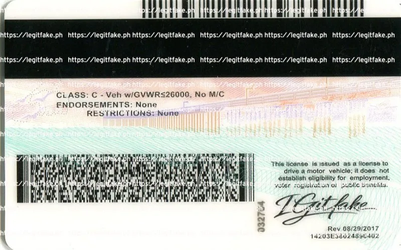 California ID - usa ca Fake ID - Image 2