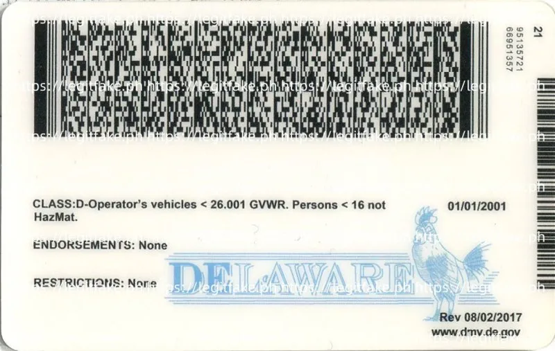 Delaware ID - usa de Fake ID - Image 2
