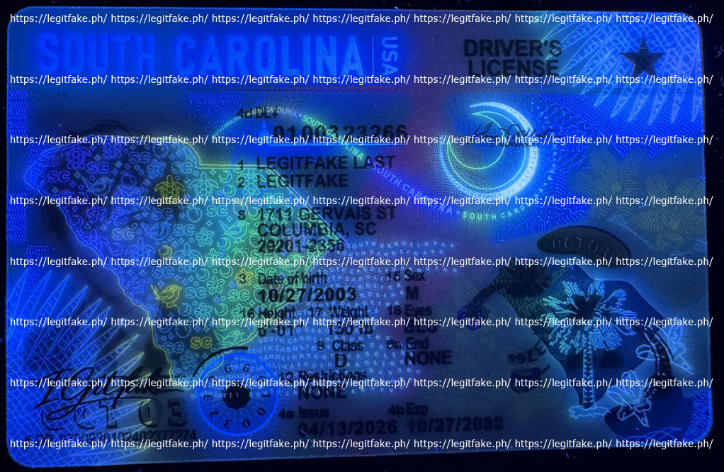 South Carolina 2025-08-25 - usa sc Fake ID - Image 3