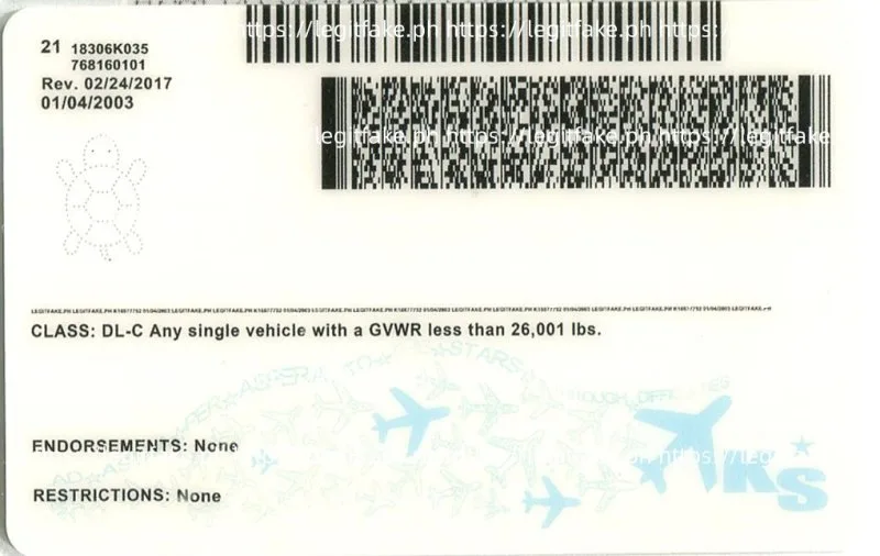 Kansas ID - usa ks Fake ID - Image 2