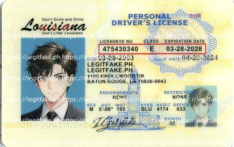Buy Louisiana ID Fake ID Online