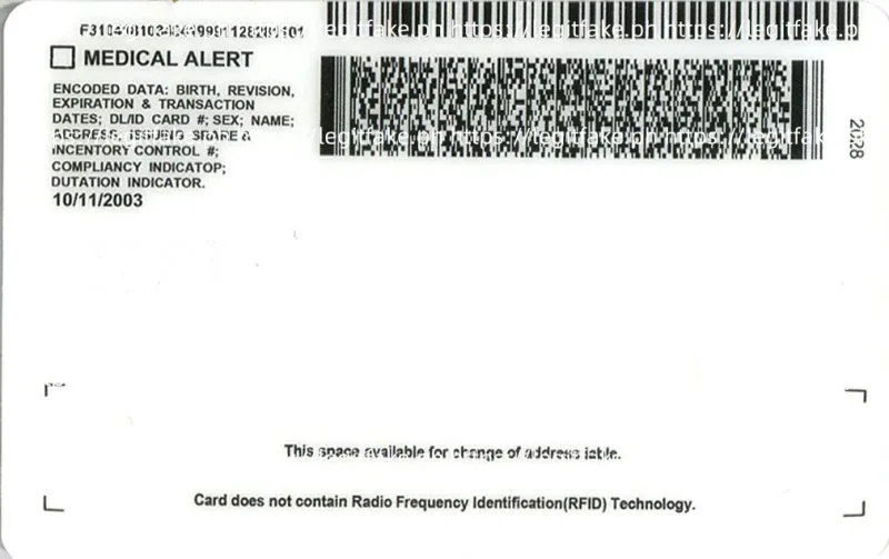 Michigan ID - usa mi Fake ID - Image 2