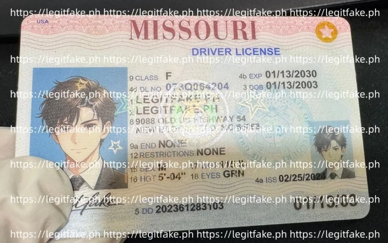 Missouri ID - usa mo Fake ID - Image 3