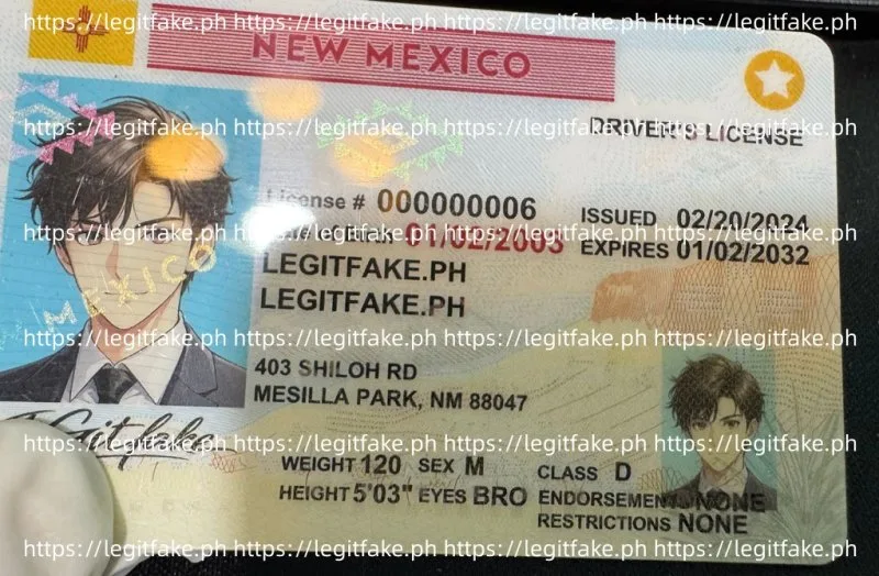 New Mexico ID - usa nm Fake ID - Image 4