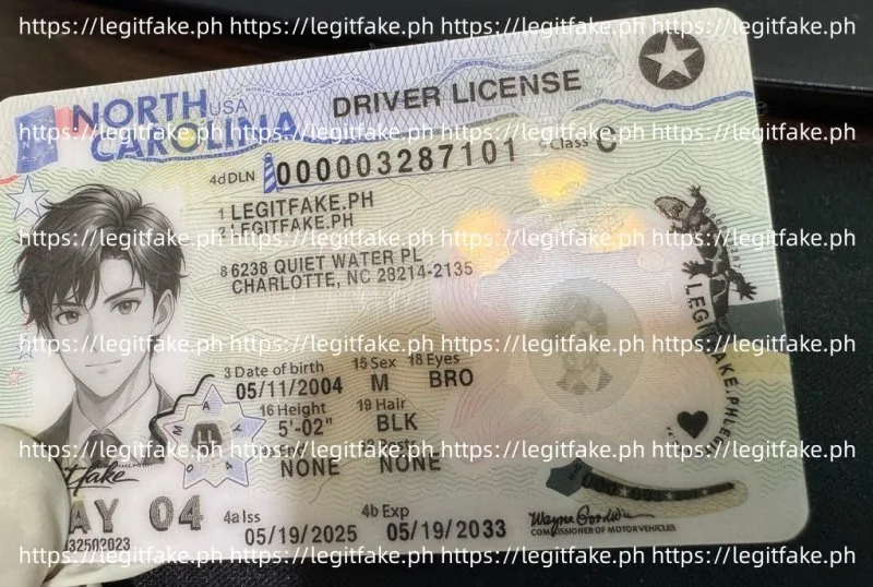 North Carolina ID - usa nc Fake ID - Image 3