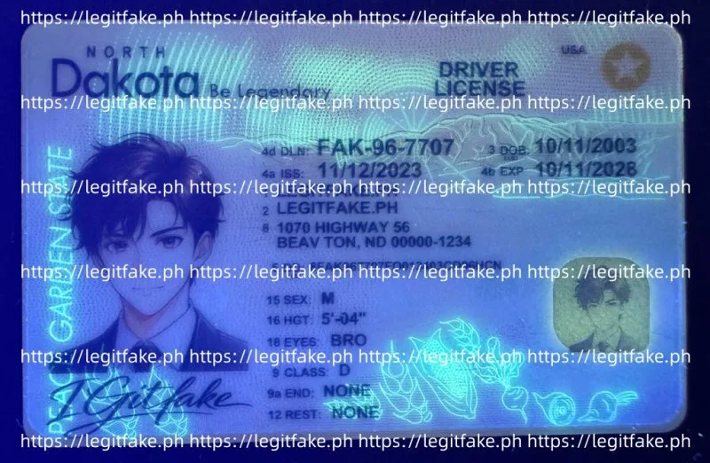 North Dakota ID - usa nd Fake ID - Image 4