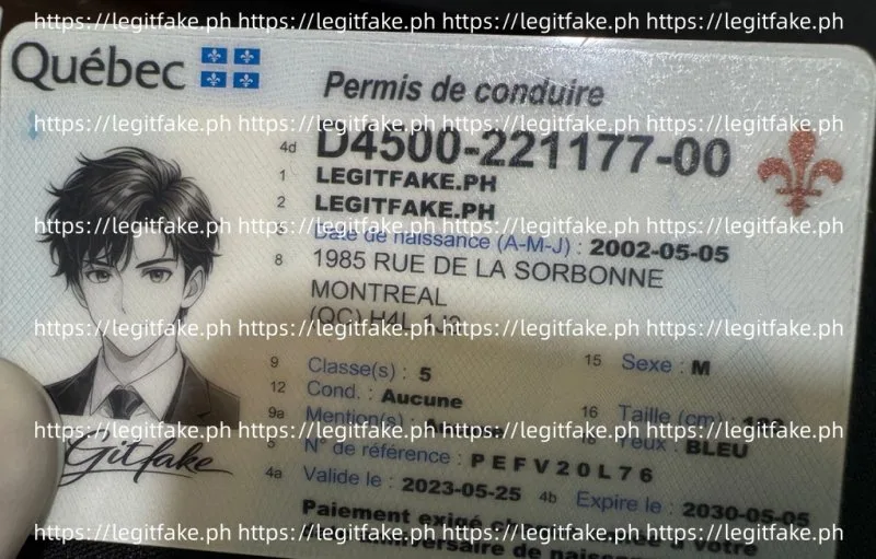 Quebec ID - canada qc Fake ID - Image 3