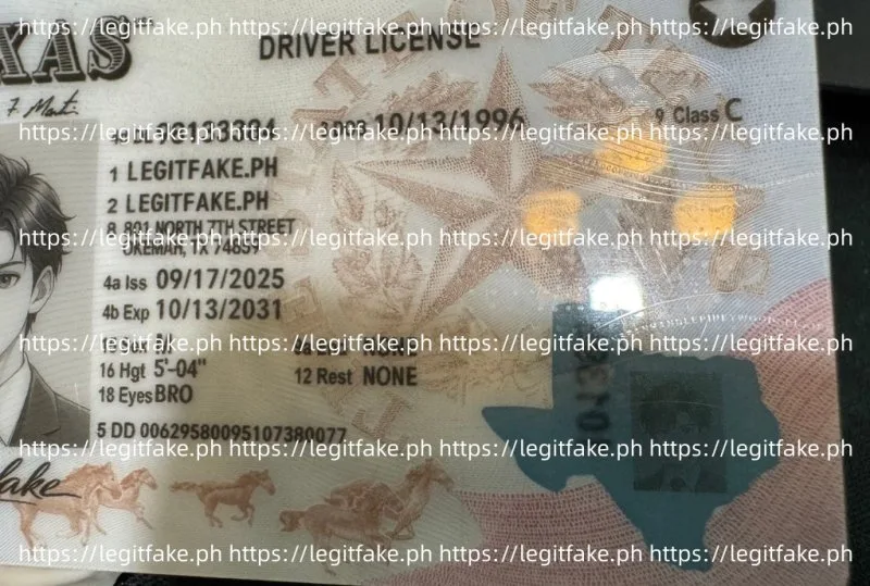 Texas (2025) ID - usa tx Fake ID - Image 3