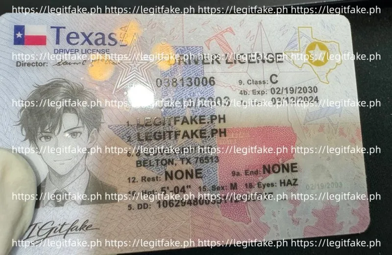Texas (2020) ID - usa tx Fake ID - Image 4