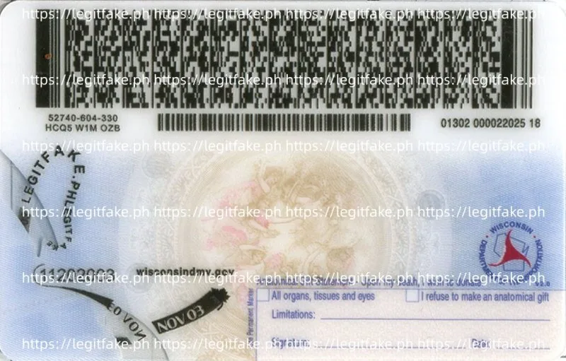 Wisconsin ID - usa wi Fake ID - Image 2