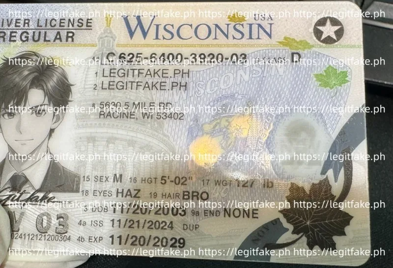 Wisconsin ID - usa wi Fake ID - Image 4