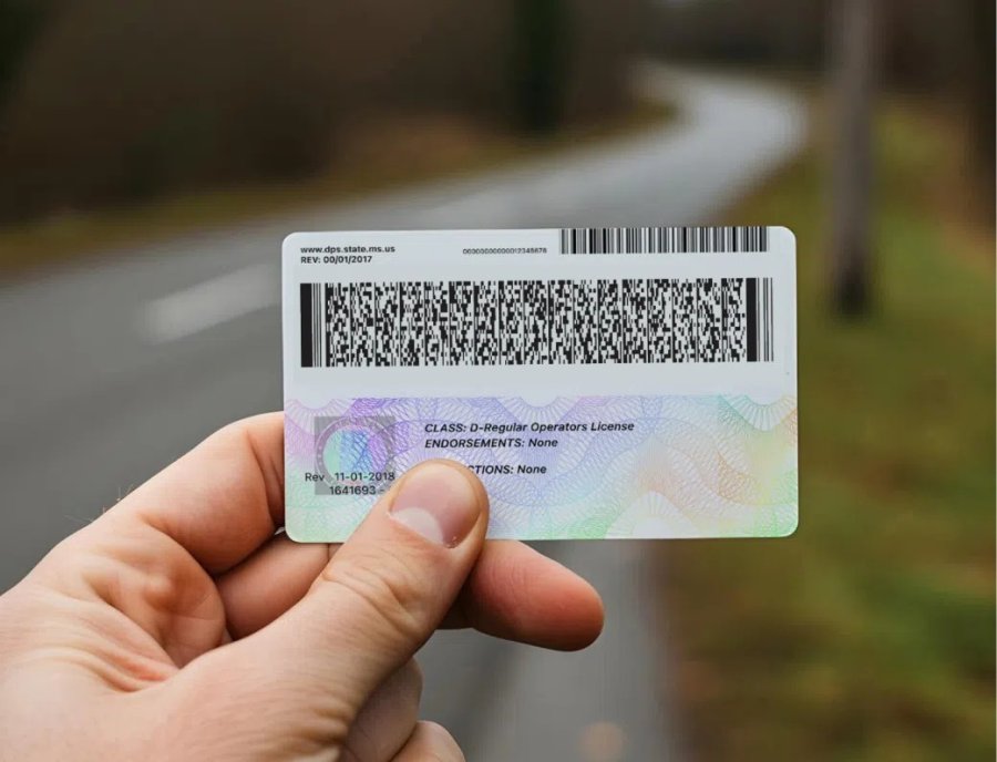 What is the barcode on IDs
